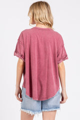 Mittoshop GAME DAY Round Neck Short Sleeve T-Shirt OutfitFlow