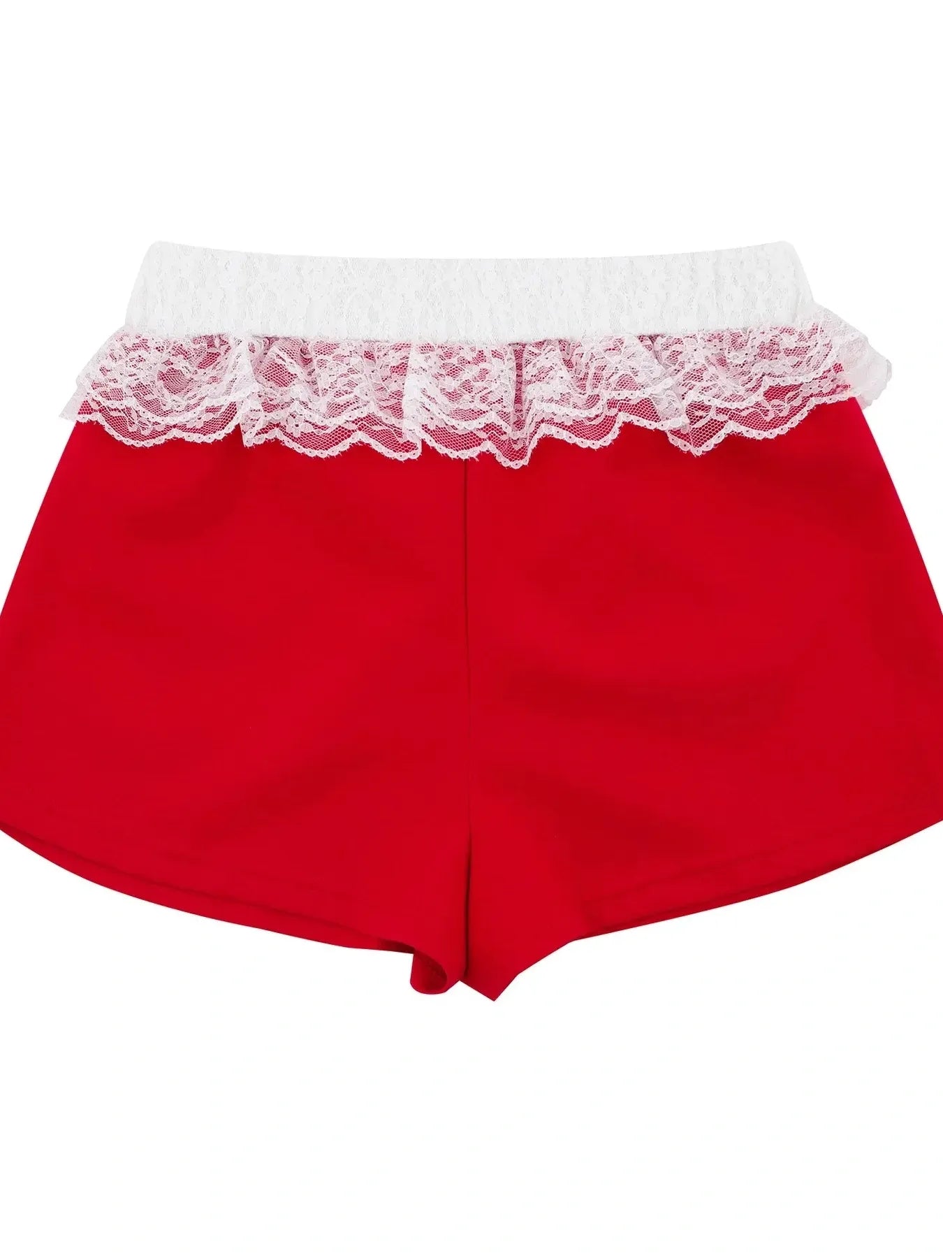 Lace Detail Shorts OutfitFlow
