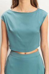 HYFVE Sleeveless Top and Maxi Skirt Set OutfitFlow