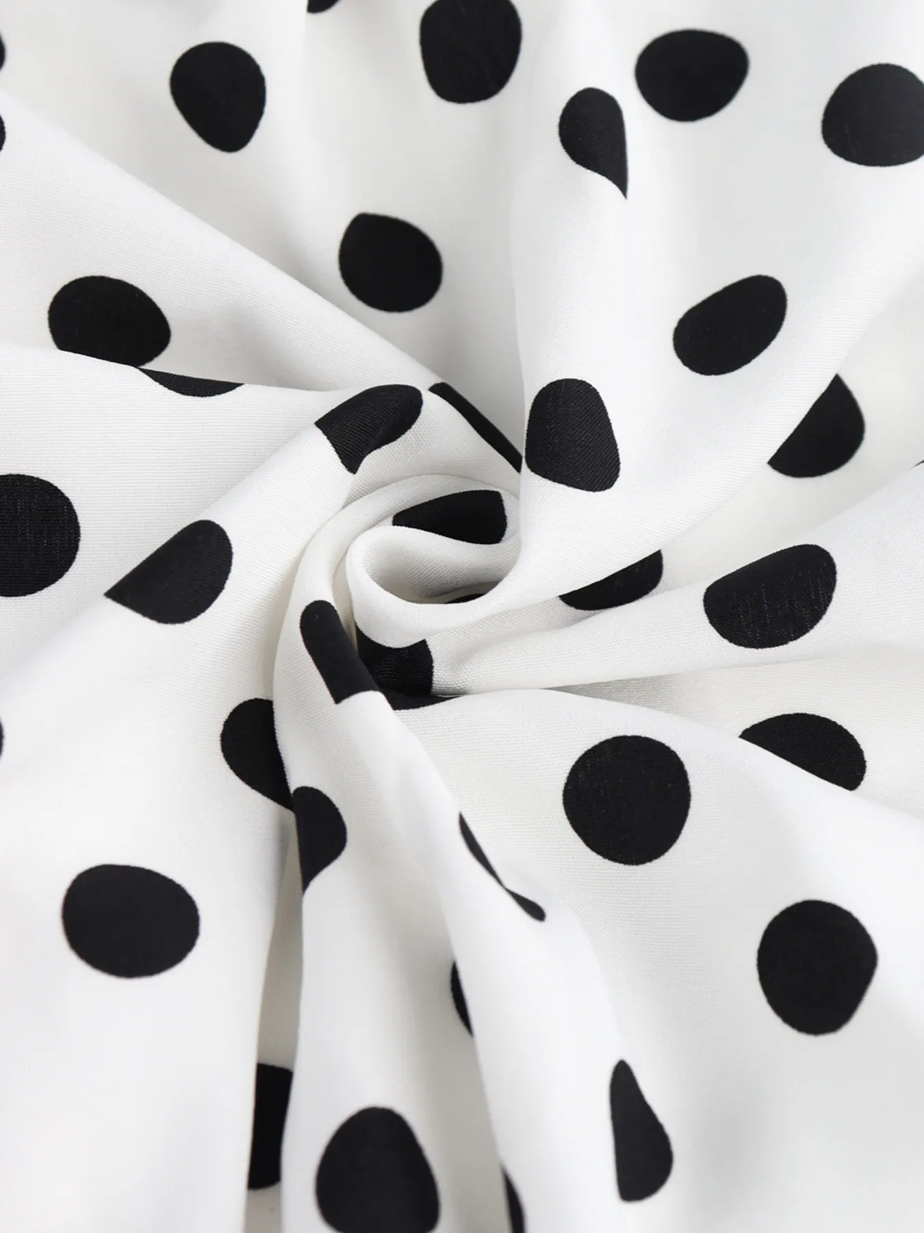 Polka Dot Halter Neck Mini Dress OutfitFlow