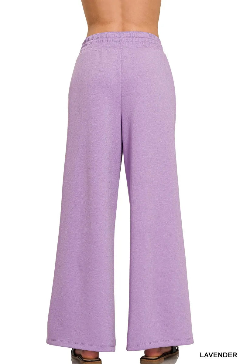 Zenana Scuba Drawstring Pants OutfitFlow