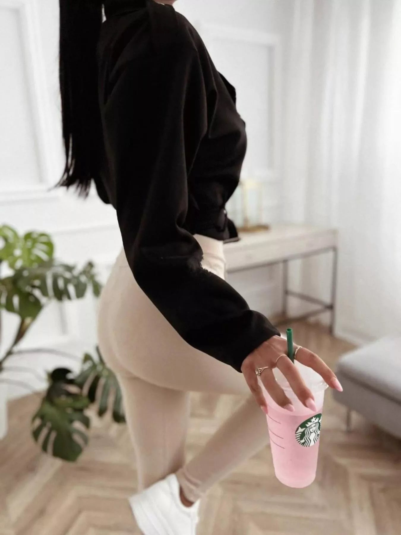 Zip Up Cropped Jacket OutfitFlow