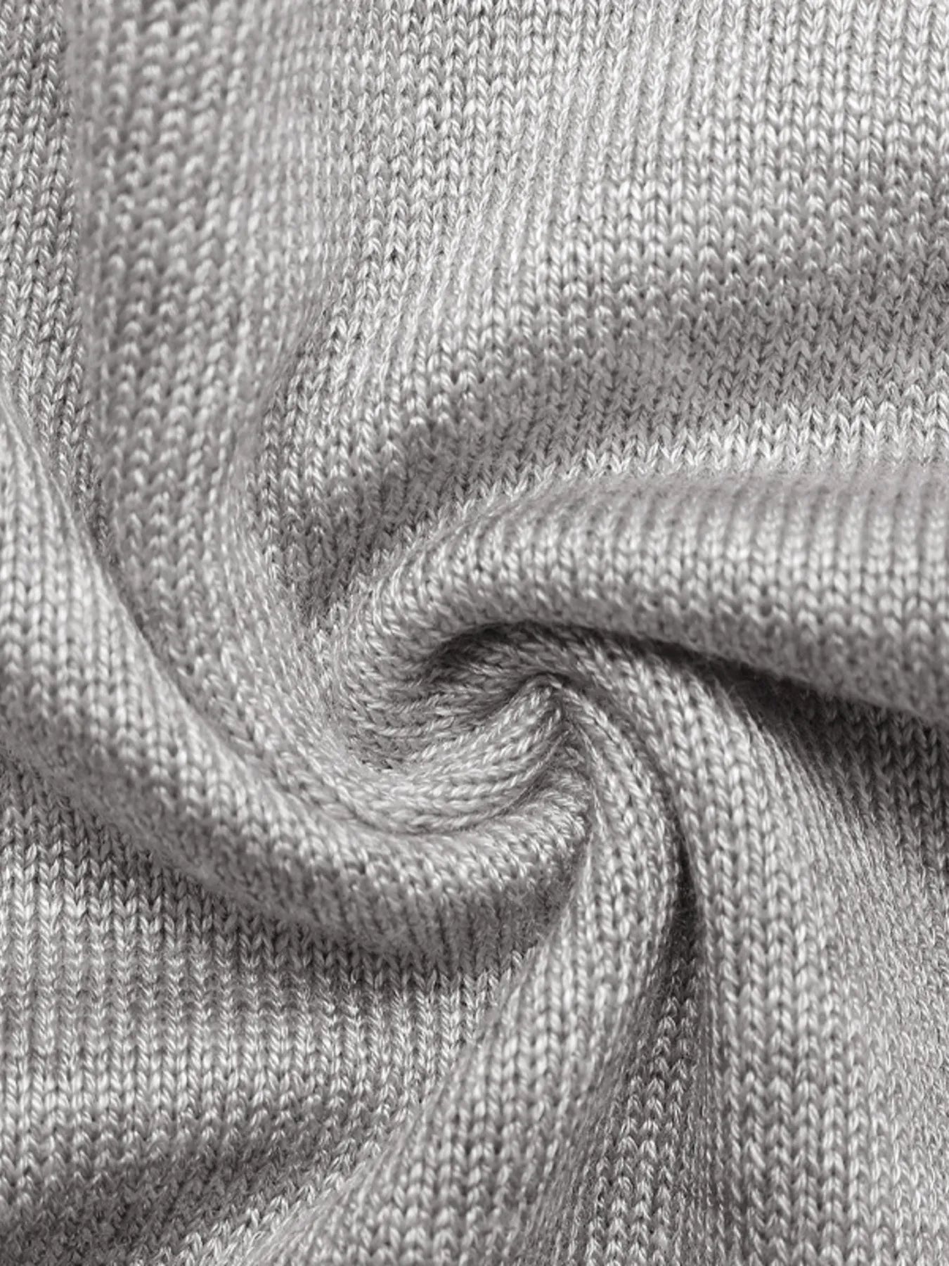 Ribbed Long Sleeve Top and Skirt Knit Set OutfitFlow
