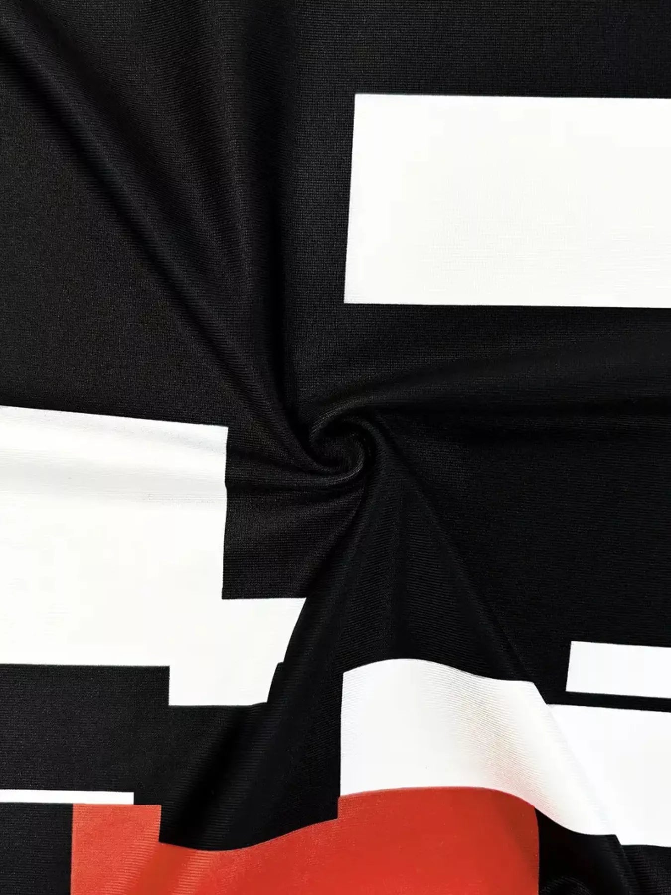 Geometric Print Long Sleeve Maxi Dress OutfitFlow