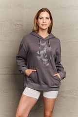 Outfit Flow - Simply Love Simply Love Full Size Dropped Shoulder Butterfly Graphic Hoodie