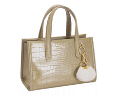 David Jones Crocodile Pattern Handbag Trendsi