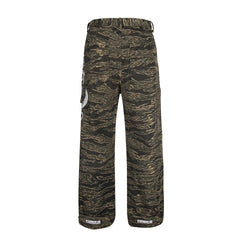 Men's Snake Camouflage Loose Fit Pants OutfitFlow
