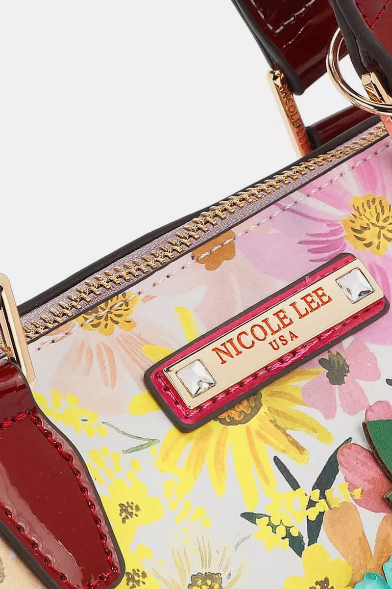 Nicole Lee USA Dreams Blossom Nicole Lee Dome Handbag OutfitFlow
