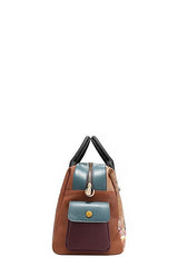 Nicole Lee USA Eco-Leather Boston Bag OutfitFlow