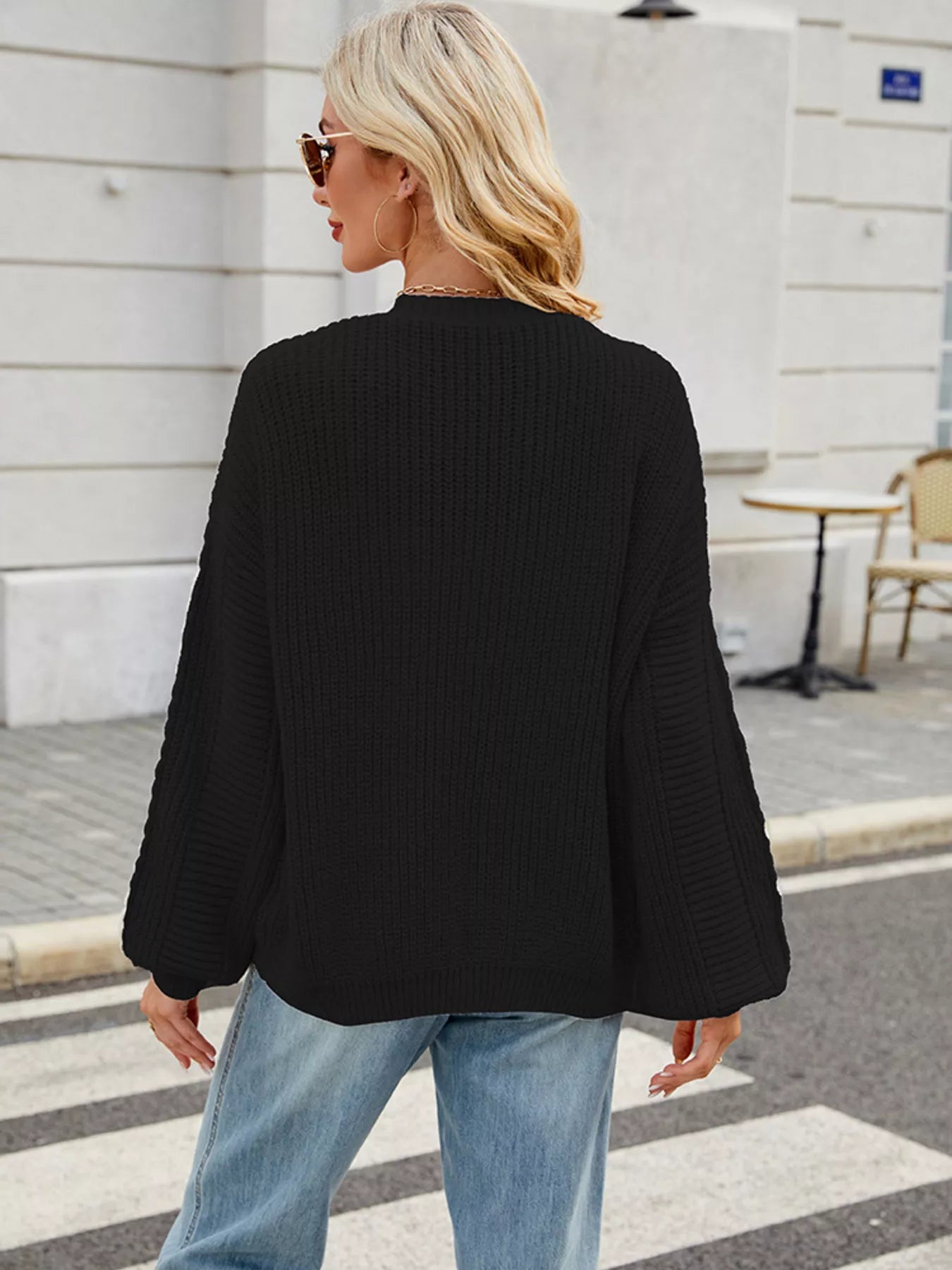 Button Up Long Sleeve Cardigan OutfitFlow