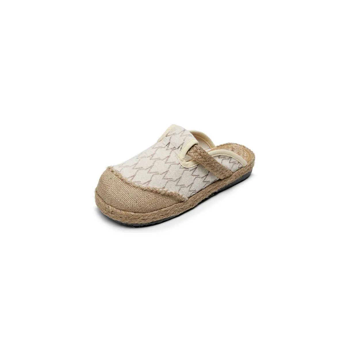 Round Toe Platform Sandals Beige OutfitFlow