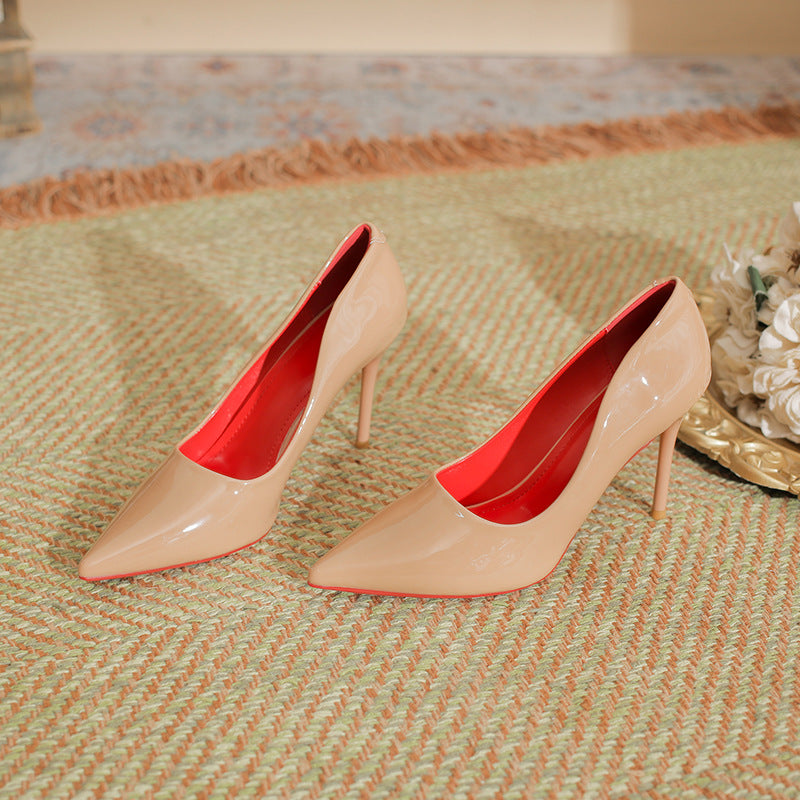 Point Toe Kitten Heels Pumps OutfitFlow