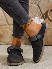 Round Toe Flats Slip-Ons OutfitFlow