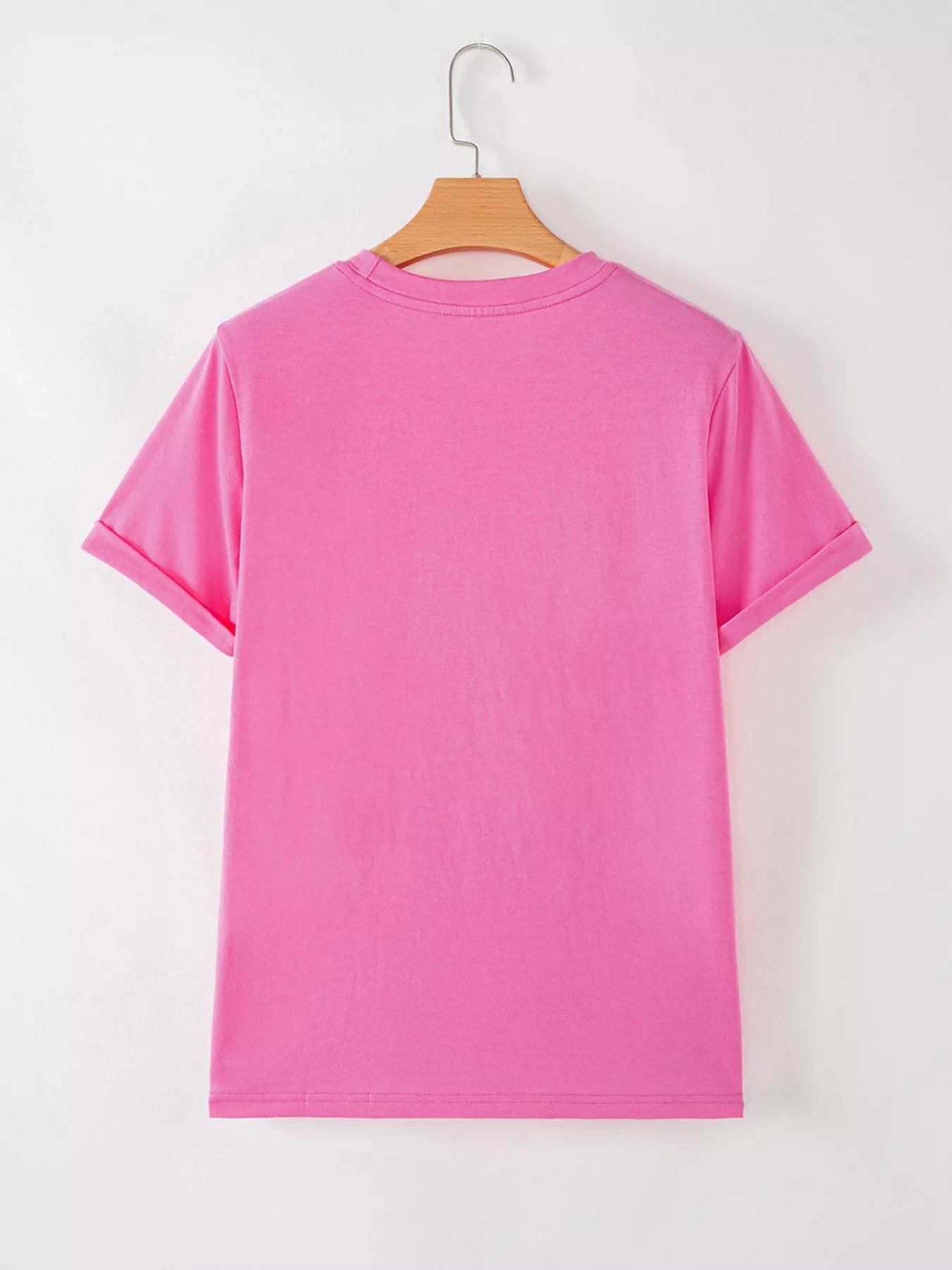 Sequined Candy Swirl Christmas Short Sleeve T Shirt OutfitFlow