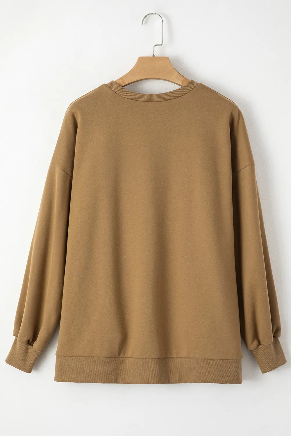 Outfit Flow - Round Neck Long Sleeve Sweatshirt