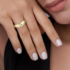 925 Sterling Silver Moissanite Ring OutfitFlow