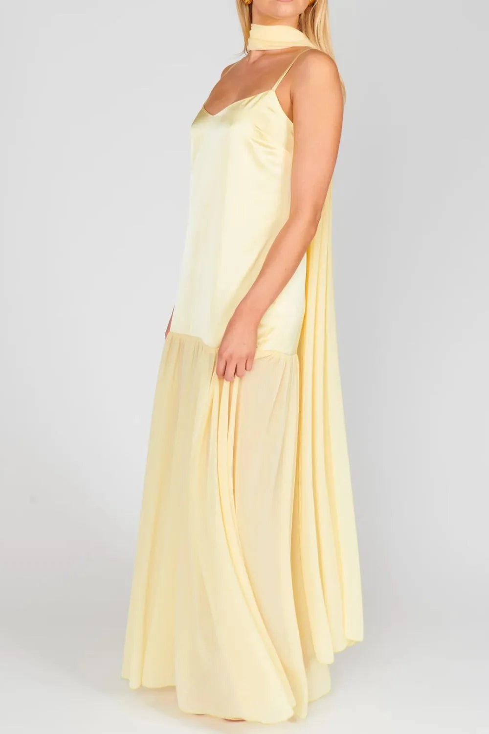 Adjustable Strap Maxi Cami Dress OutfitFlow