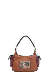 Nicole Lee USA Eco-Leather Shoulder Bag OutfitFlow