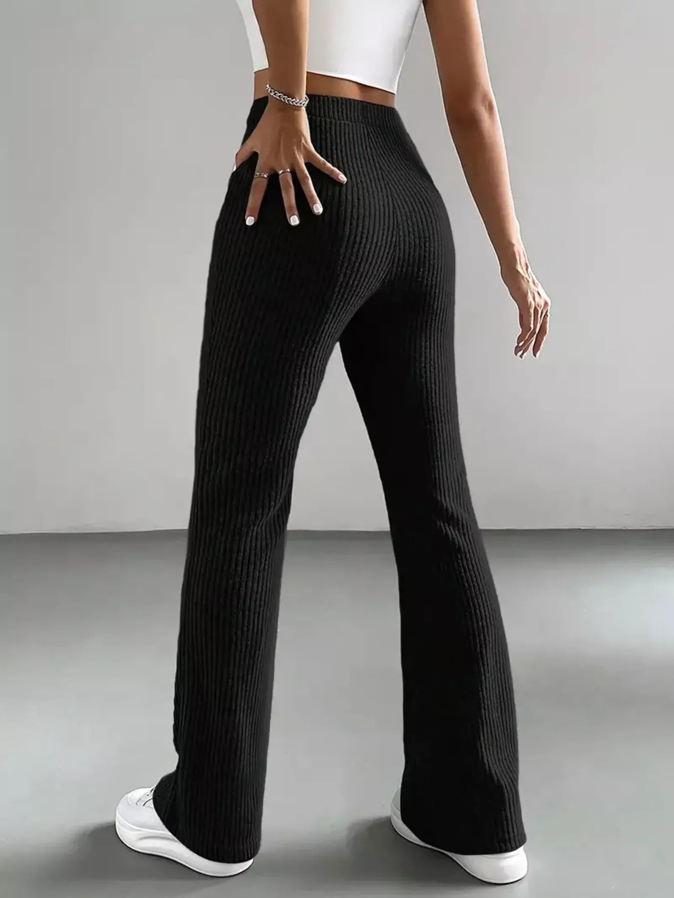 High Waist Flare Pants OutfitFlow
