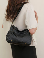 Multi-Pocket Crossbody Bag OutfitFlow
