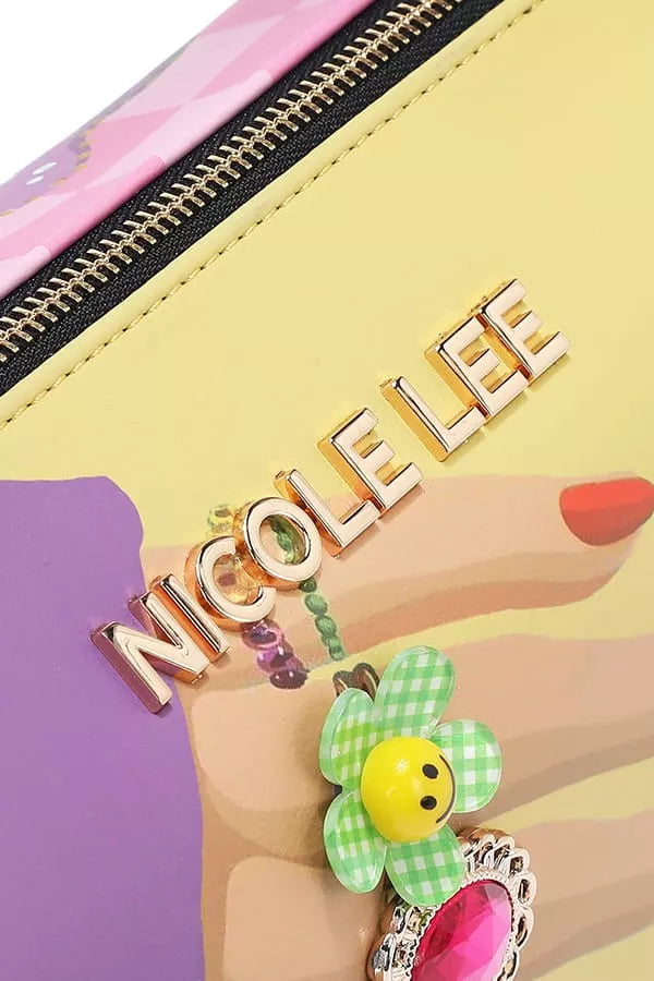 Nicole Lee USA Nail Polish Shoulder Bag OutfitFlow