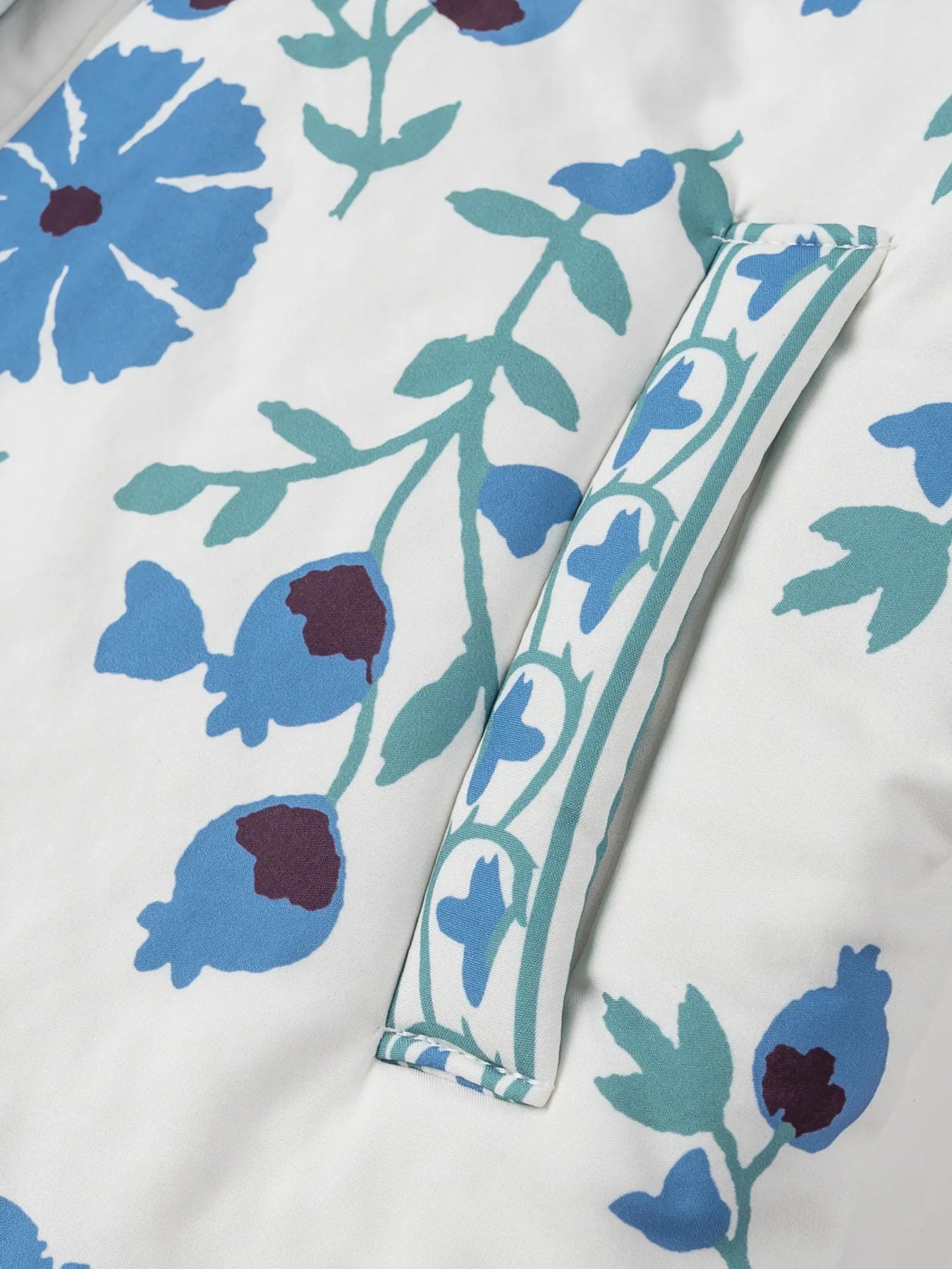 Printed Button Down Long Sleeve Winter Coat OutfitFlow