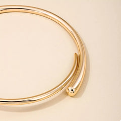 18K Gold-Plated Alloy Adjustable Necklace Trendsi