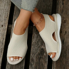 Open Toe Platform Sandals OutfitFlow