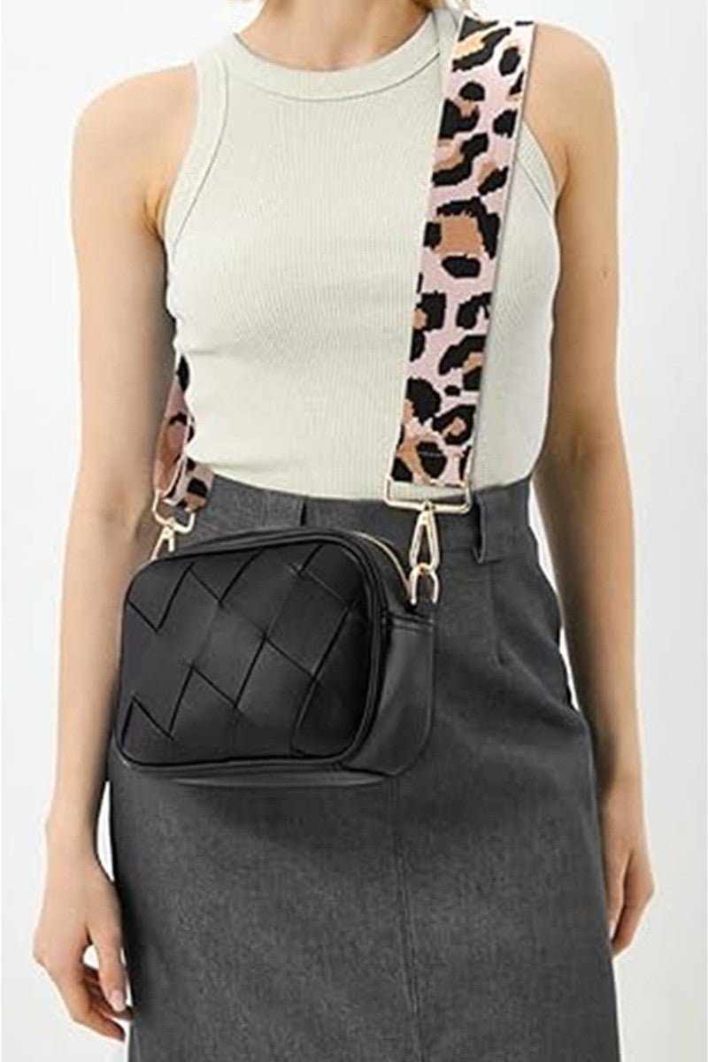 Outfit Flow - Zenana Cassette Woven Crossbody Bag