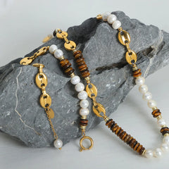 18K Gold-Plated Titanium Steel Bracelet OutfitFlow