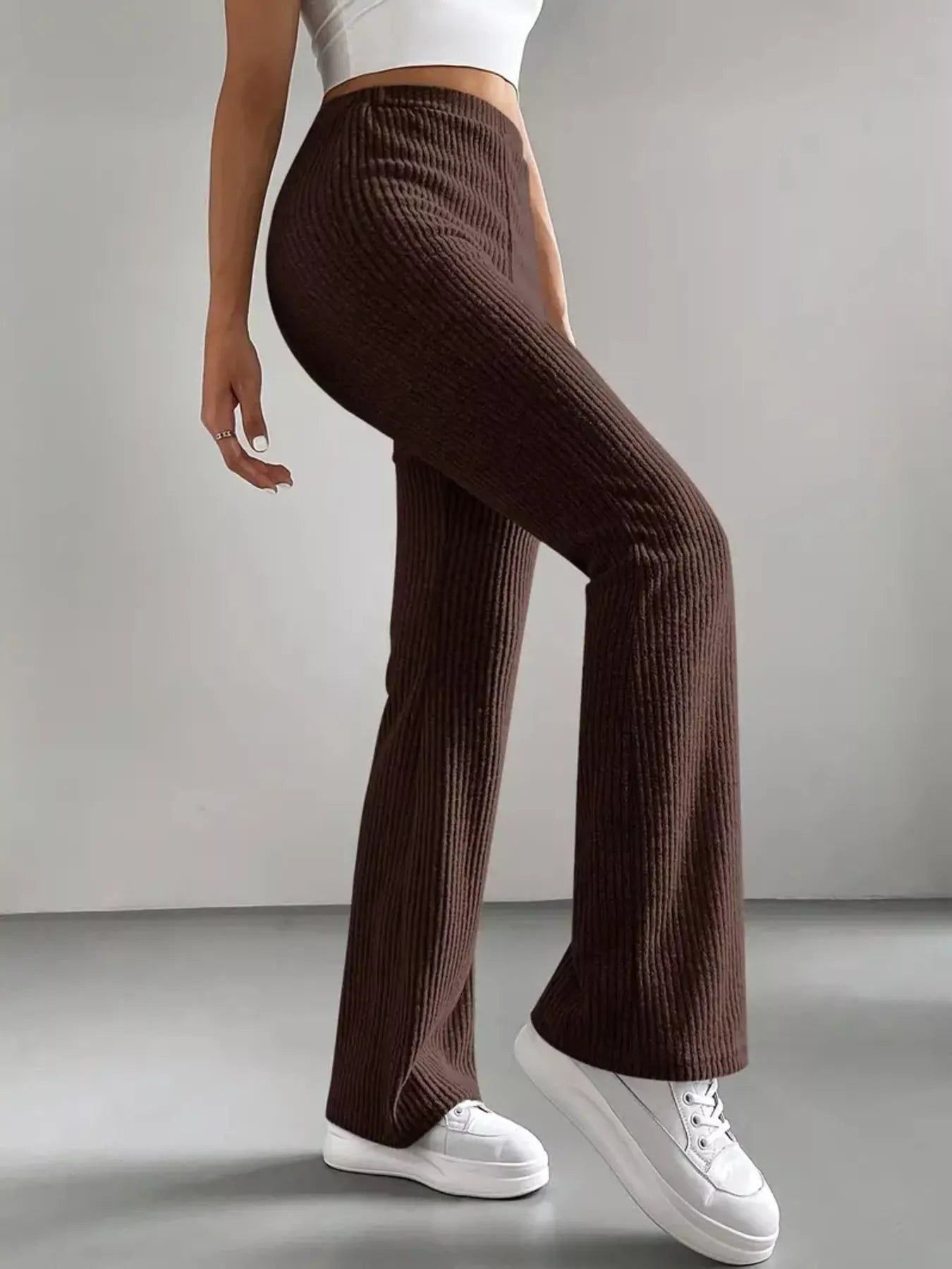 High Waist Flare Pants OutfitFlow