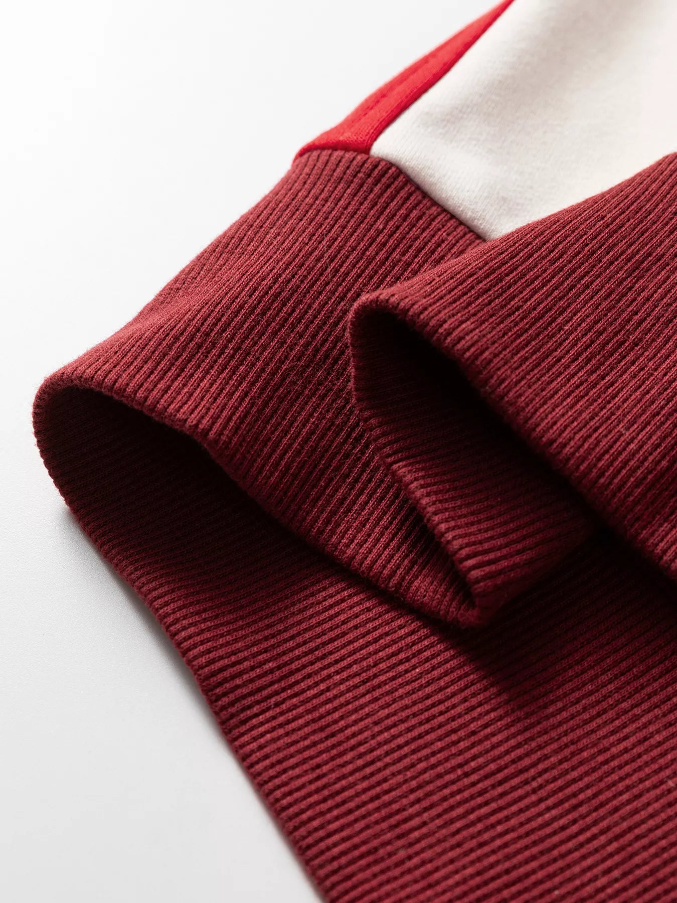 Color Block Patchwork Snap Button Oversize Hoodie OutfitFlow