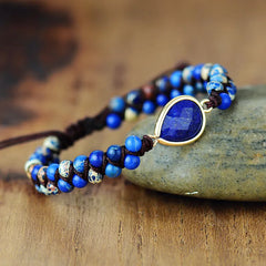 Handmade Teardrop Shape Beaded Bracelet OutfitFlow