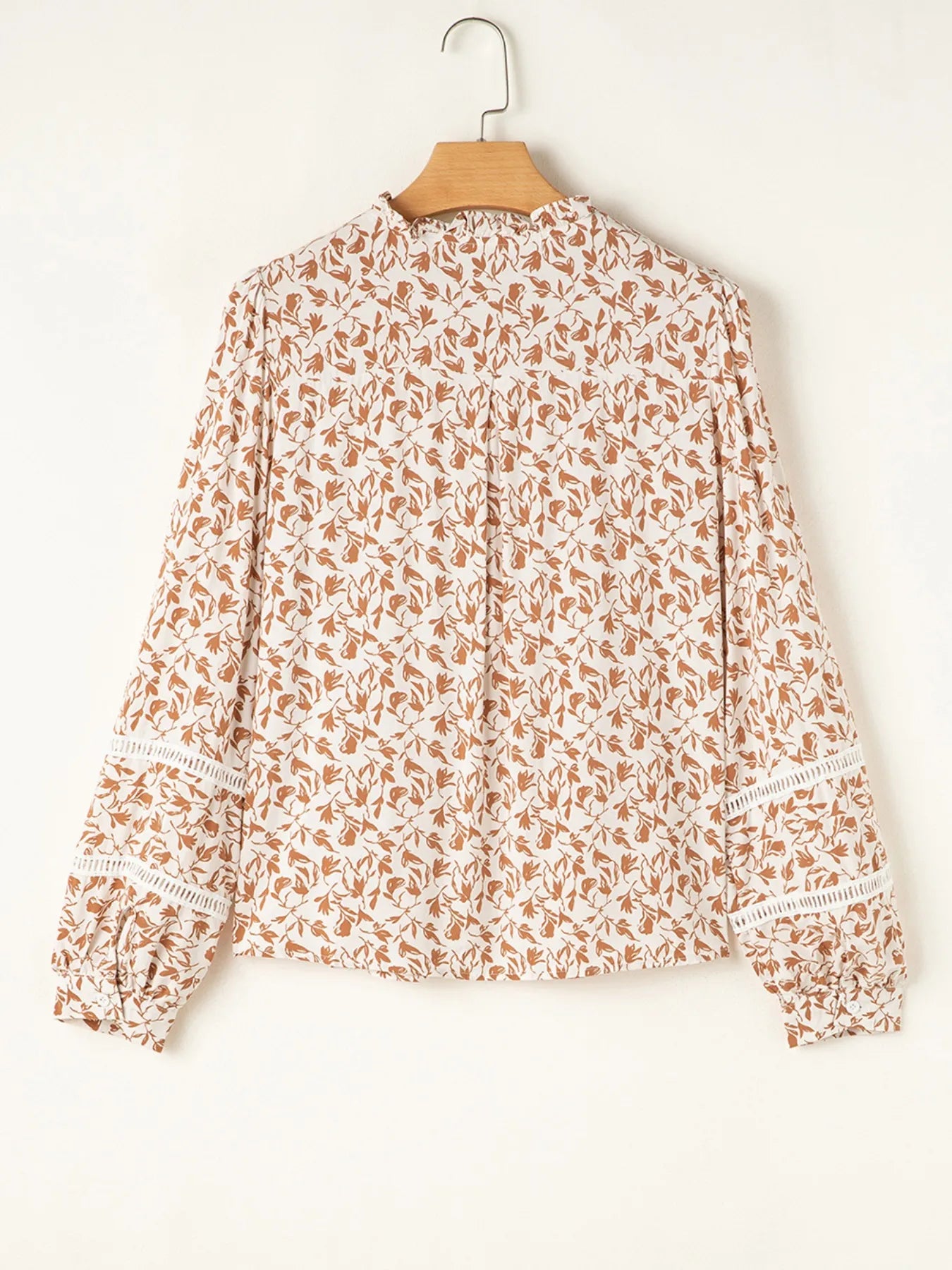 Floral Button Down Long Sleeve Shirt OutfitFlow