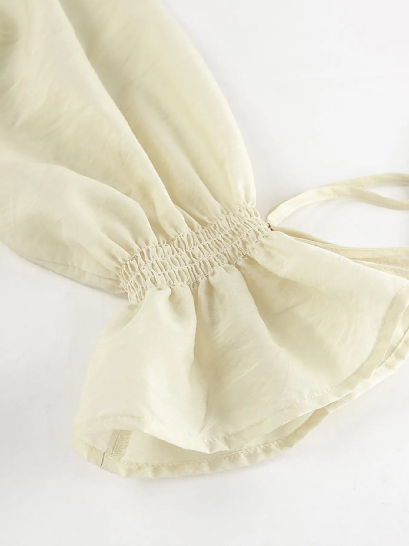 Ruffled V-Neck Top and Shorts Set OutfitFlow