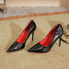 Point Toe Kitten Heels Pumps OutfitFlow