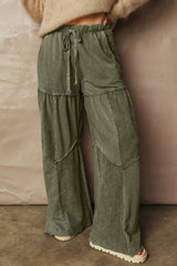 Tiered Wide Leg Pants OutfitFlow