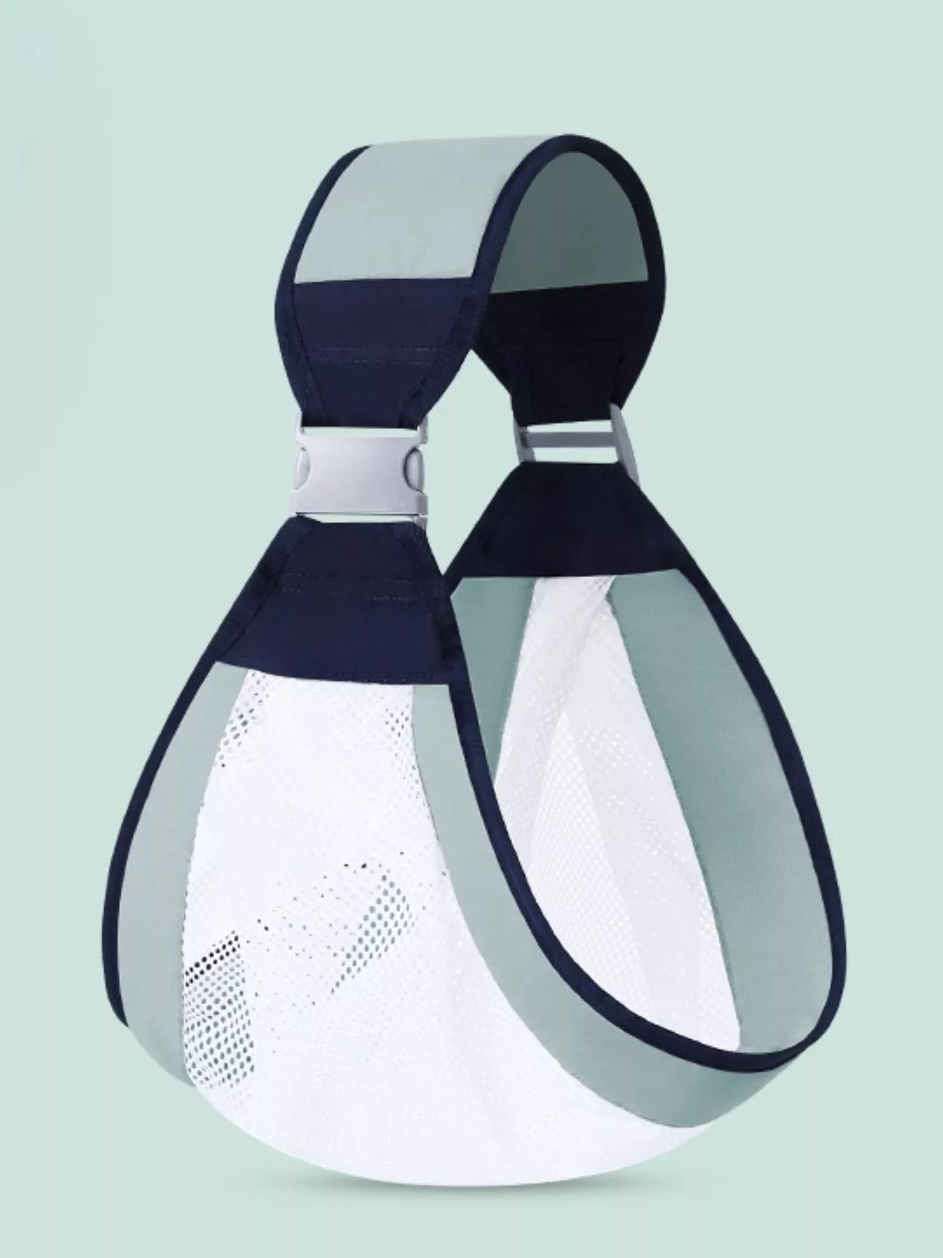 Breathable Mesh Baby Sling Green Net One Size Trendsi