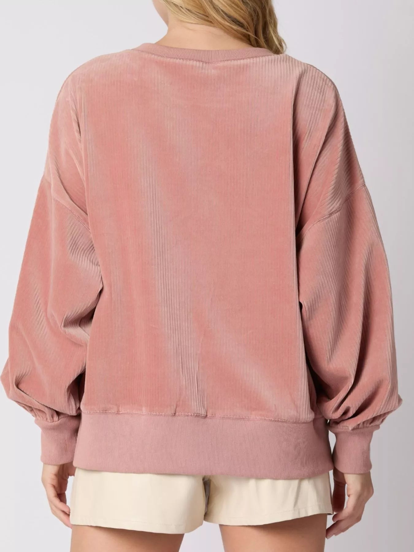 Christmas Cupcake Dropped Shoulder Sweatshirt OutfitFlow