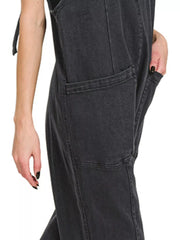Zenana Casual Adjustable Strap Baggy Jumpsuit with Pocket OutfitFlow