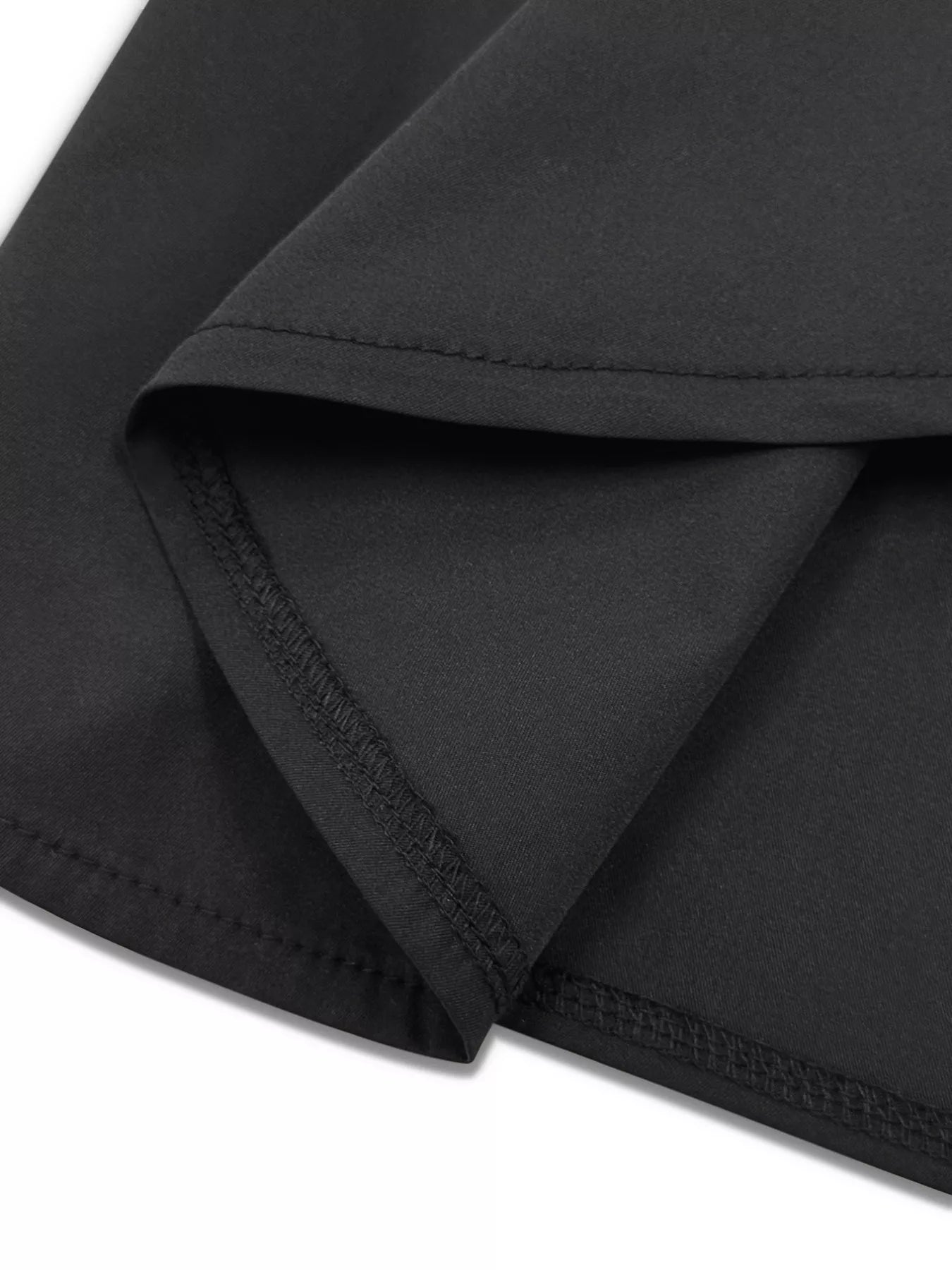 Plus Size Surplice Long Sleeve Wrap Mini Dress Trendsi