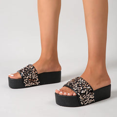 Open Toe Platform Sandals OutfitFlow