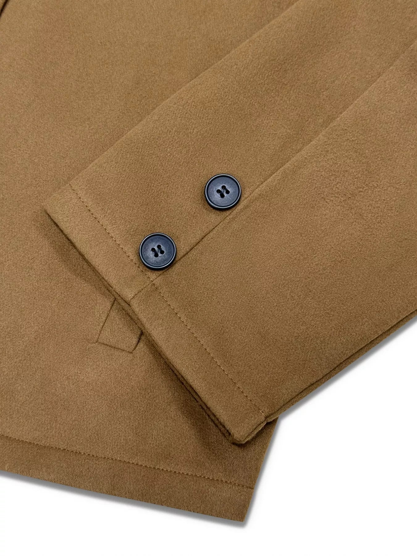 Plus Size Button-Down Cropped Outerwear OutfitFlow