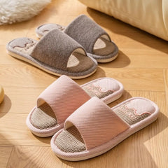 Open Toe Flats Slippers OutfitFlow