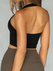 Halter Neck Active Cami OutfitFlow