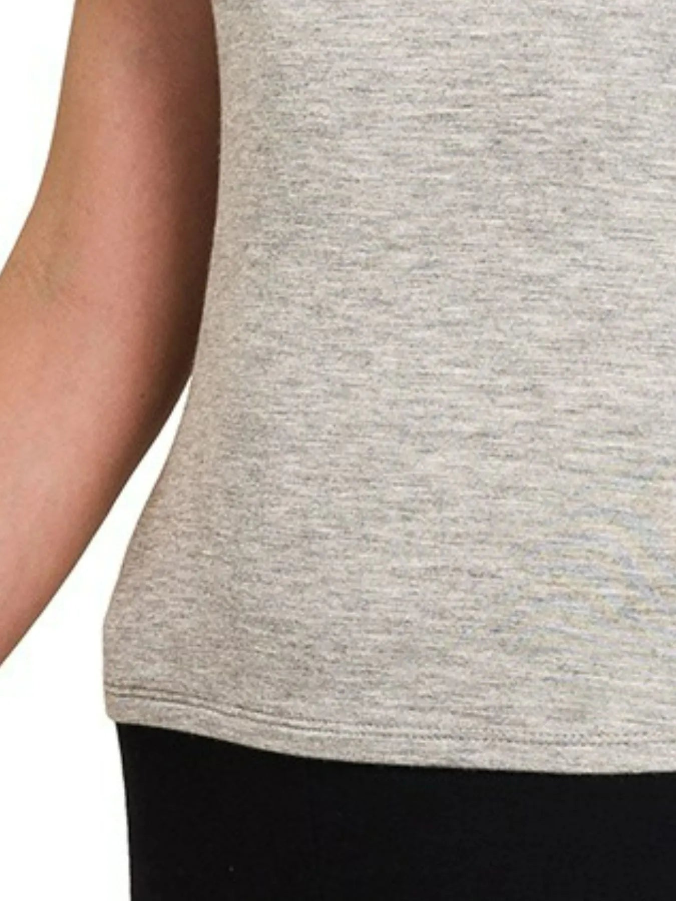 Zenana Premium Rayon Double Layered Round Neck Tank Top OutfitFlow
