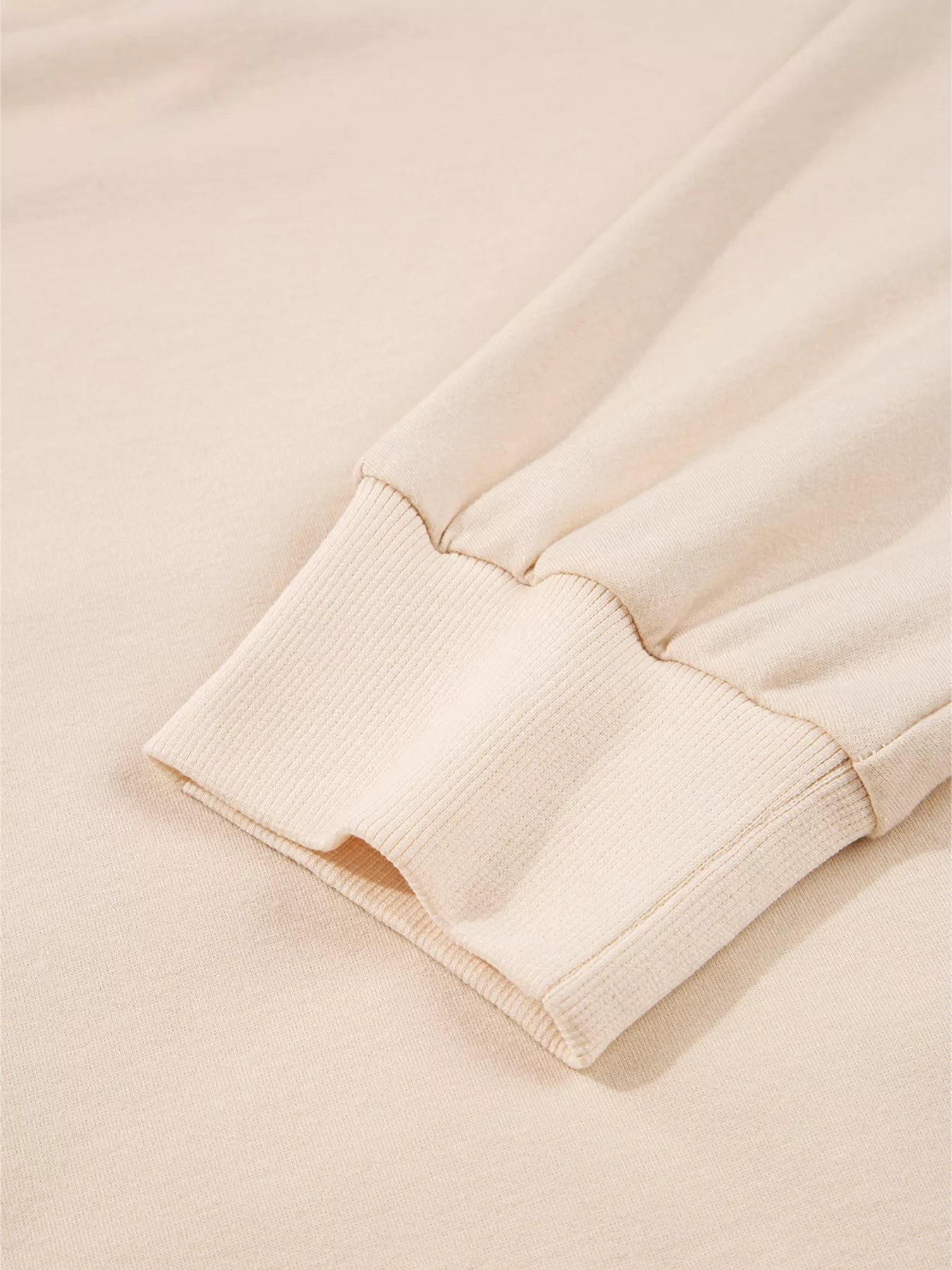 Raw Edge Flower Patch Drop Shoulder Casual Top OutfitFlow