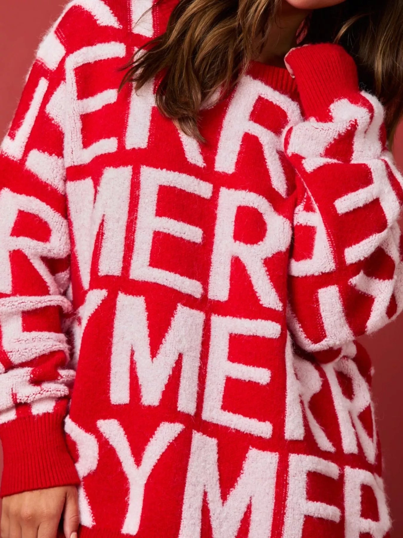 Christmas Merry Festive Holiday Sweater OutfitFlow
