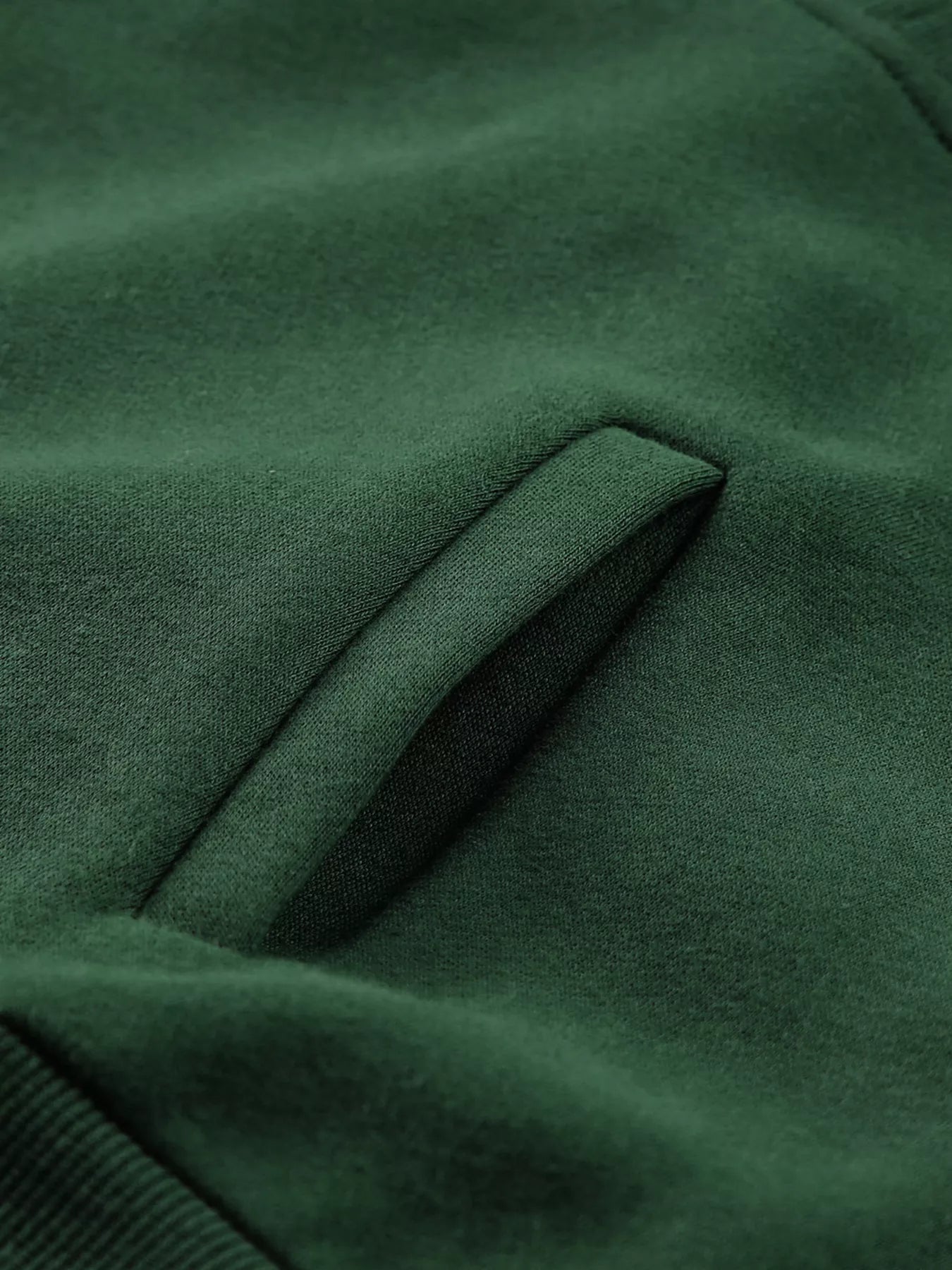 Half Zip Stand Collar Exposed Seam Solid Color Casual Sweatshirt OutfitFlow