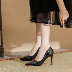 Point Toe Kitten Heels Pumps OutfitFlow